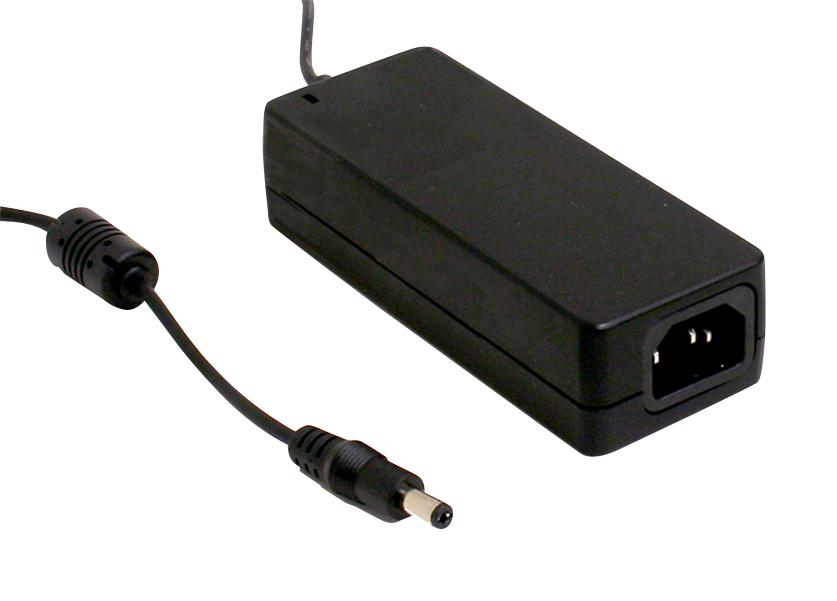 GST40A12-P1J ADAPTOR, AC-DC, 12V, 3.34A MEAN WELL