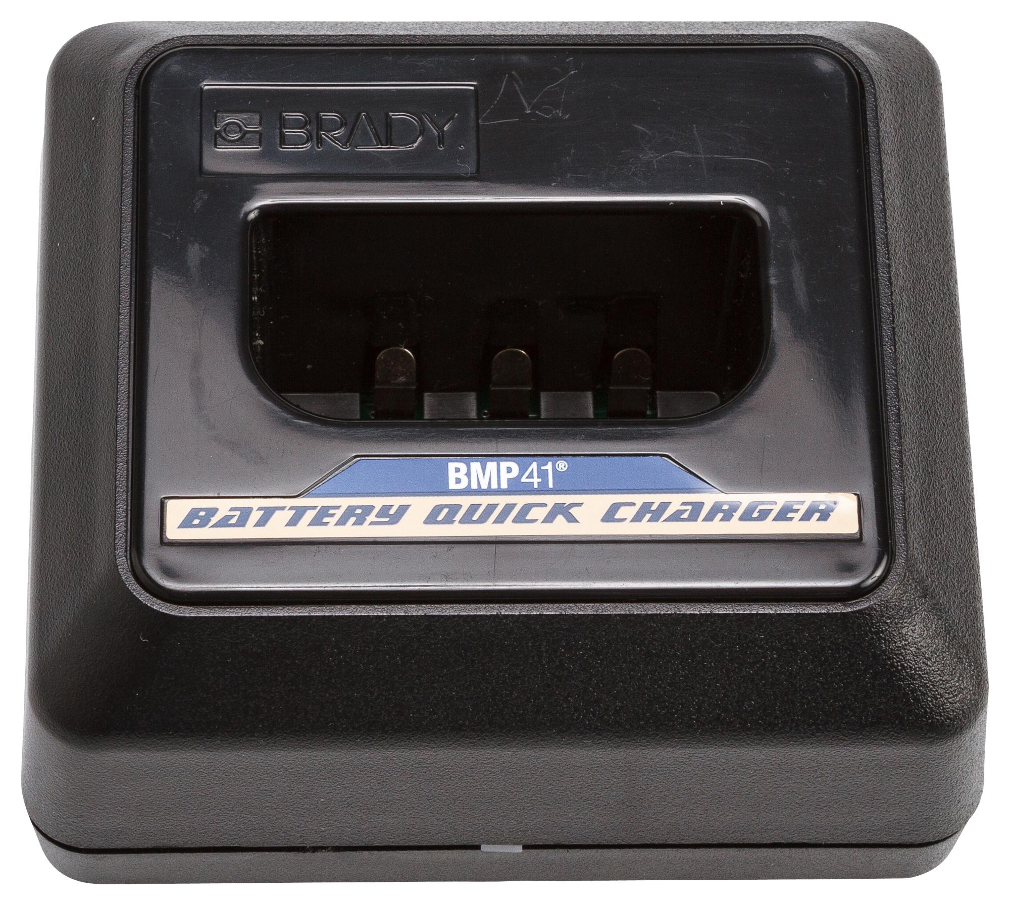 BMP41-QC-UK BATTERY QUICK CHARGER, PORTABLE PRINTER BRADY