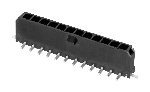 662303131822 CONNECTOR, HEADER, 3POS, 1ROW, 3MM WURTH ELEKTRONIK