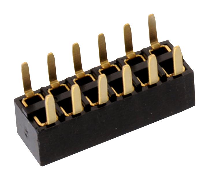 61300425721 CONNECTOR, RCPT, 4POS, 2ROW, 2.54MM WURTH ELEKTRONIK