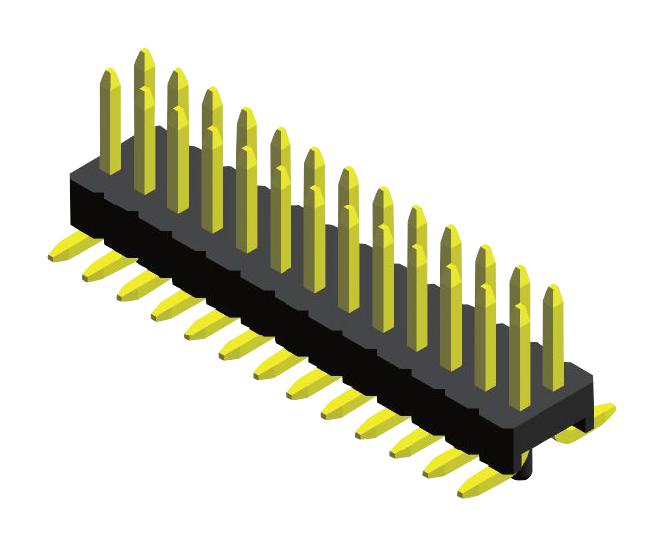 GPEC214-0802B009C1BC CONNECTOR, HEADER, 16POS, 2ROW, 1.27MM GREENCONN