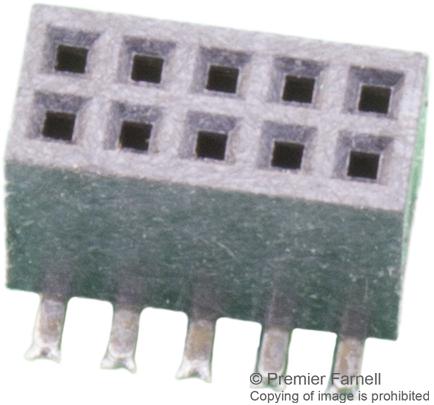 CSEC202-0802A001C1AC CONNECTOR, RCPT, 16POS, 2ROW, 1.27MM GREENCONN