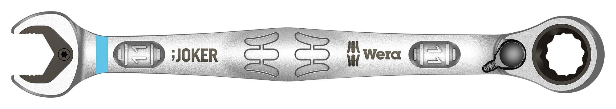 05020066001 COMBINATION WRENCH, RACHET, 11MM X 165MM WERA