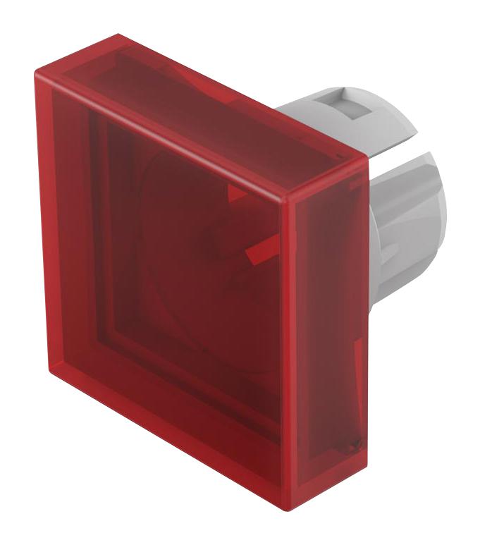 61-9311.2 SQUARE LENS, RED, PLASTIC EAO