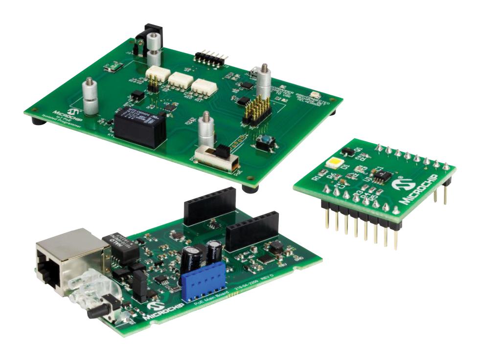 DV161001 EVAL BOARD, POWER OVER ETHERNET MICROCHIP
