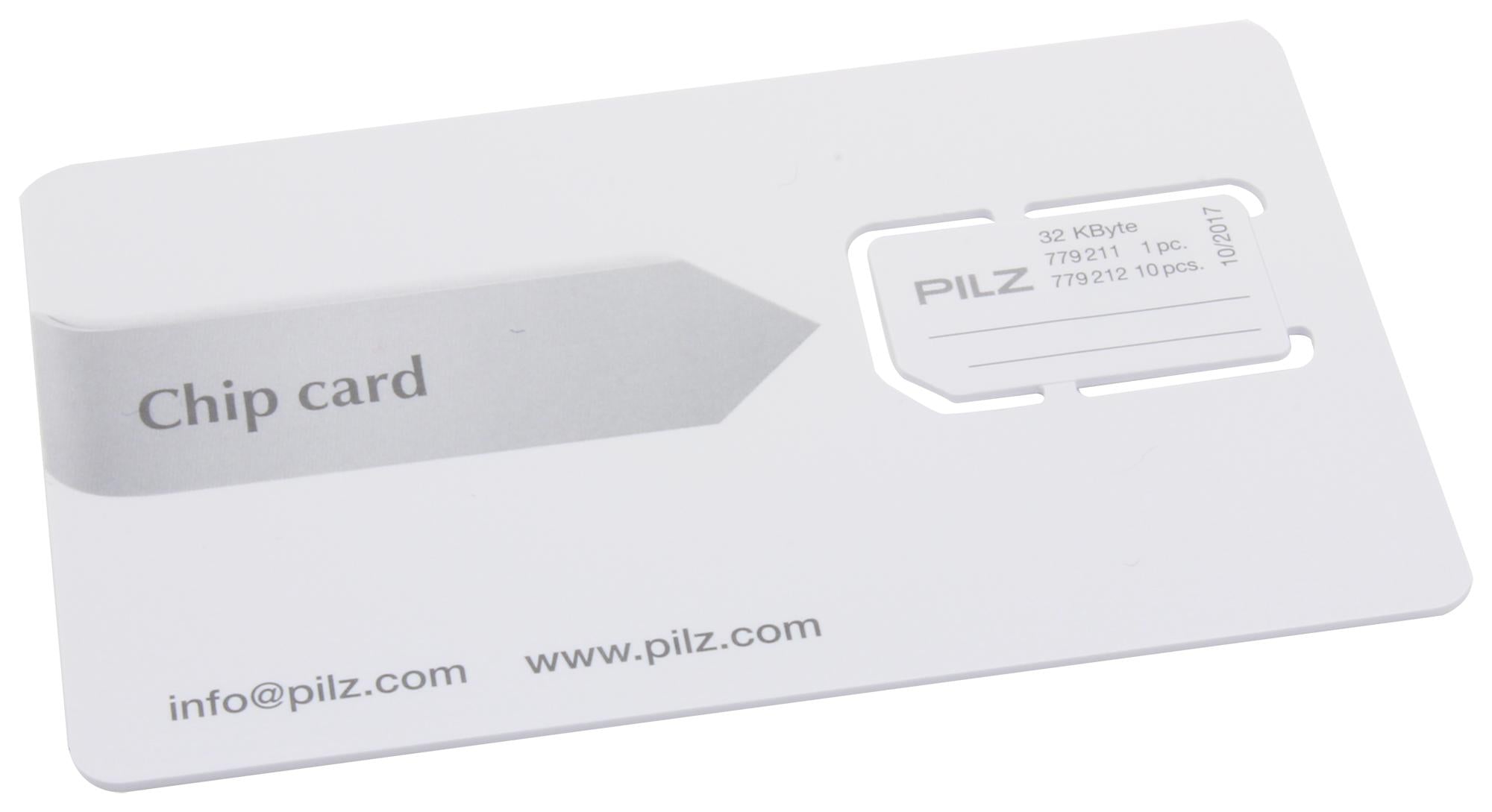 779211 CHIP CARD, CONTROLLER, 32KB PILZ