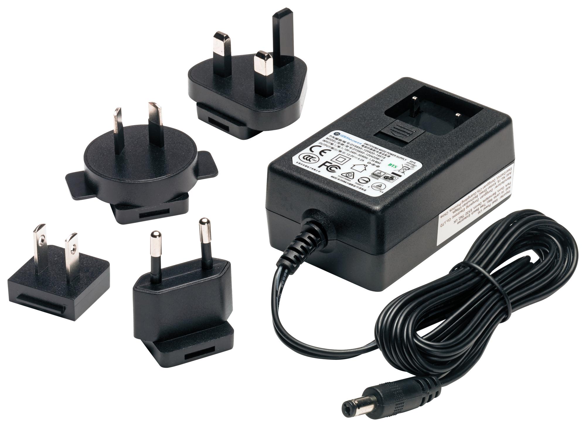 PS010 AC POWER ADAPTOR, DIG OSCILLOSCOPE, 12V PICO TECHNOLOGY