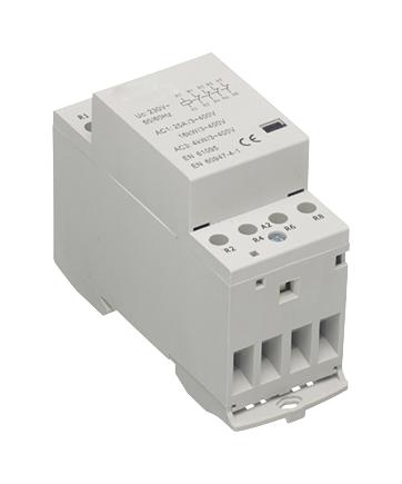MCEUC2-25-2NO2NCP MODULAR CONTACTOR, DPST-NO/NC, 25A, 230V MULTICOMP