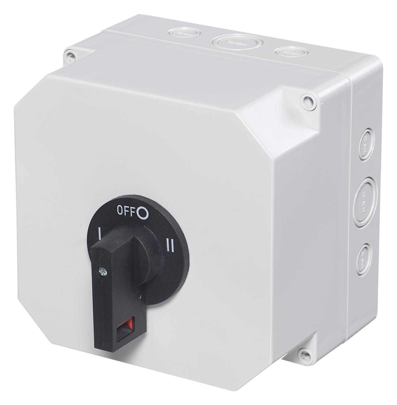 MCLBC632P ISOLATOR SWITCH, 415VAC, 63A, 2-POLE MULTICOMP