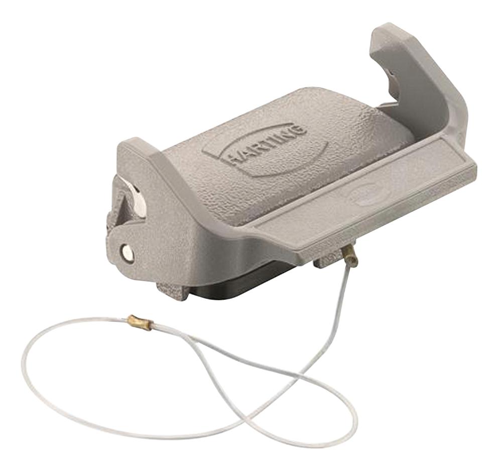 09300105432 PROTECTION COVER, W/CORD, 10B, METAL HARTING