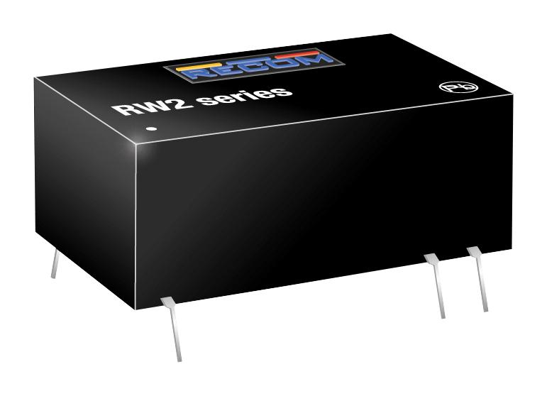 RW2-0505S/H3/B DC-DC CONVERTER, 5V, 0.4A RECOM POWER