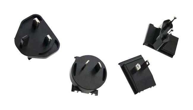 AC PLUG-MIX AUS/EU/UK/US I/P PLUG, AC-DC ADAPTOR MEAN WELL