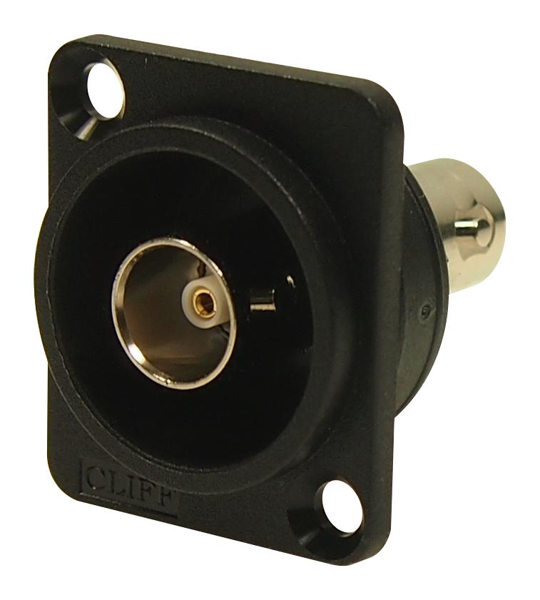 CP303095X RF COAXIAL, BNC JACK, 75 OHM, PANEL CLIFF ELECTRONIC COMPONENTS