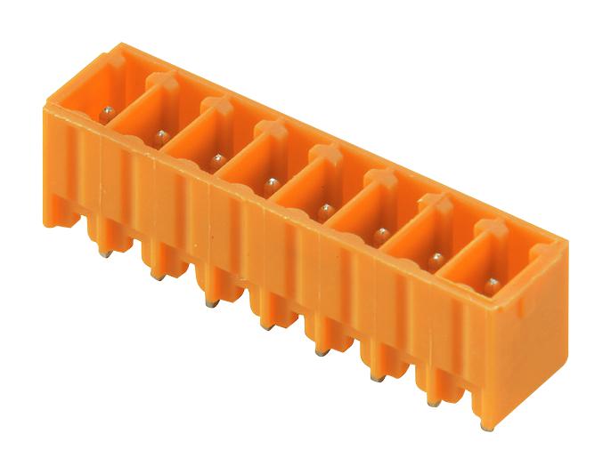 1942880000 TERMINAL BLOCK, HEADER, 6POS, TH WEIDMULLER