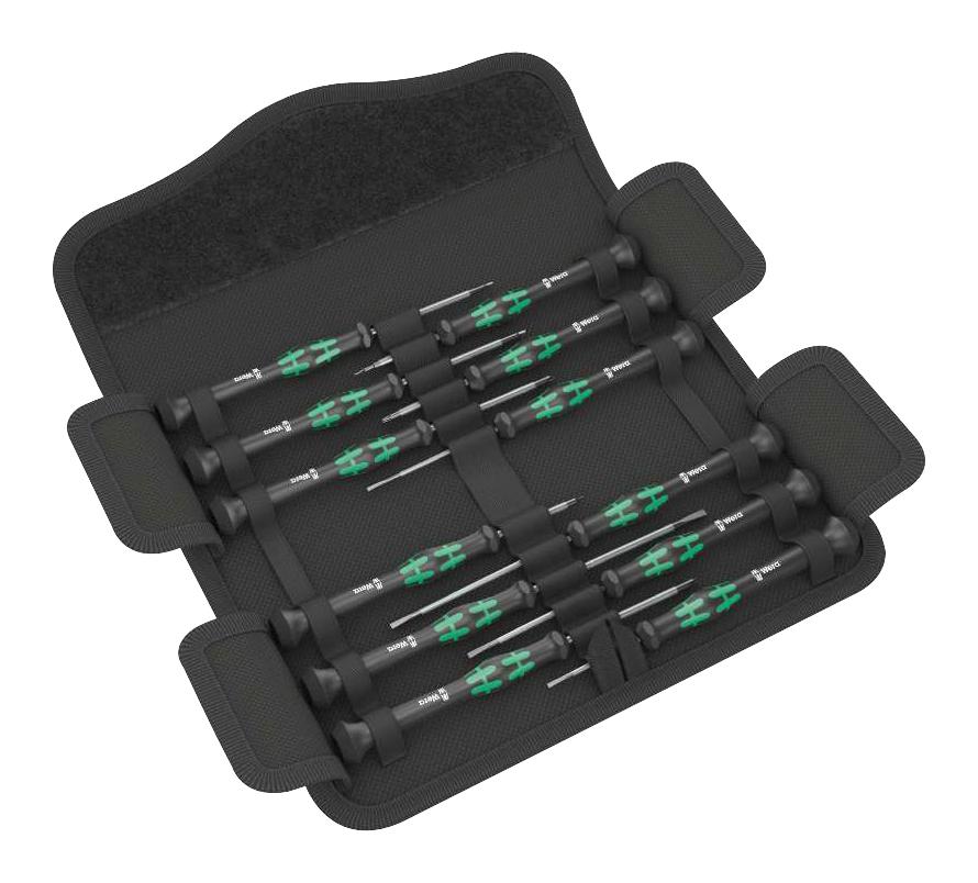 KRAFTFORM KOMPAKT MICRO 11 ELECTRONICS 1 SCREWDRIVER SET, 11PC WERA