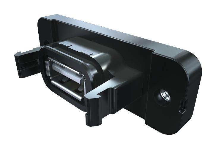 RPCU-G-00.25-AMS-AM USB CABLE, 2.0 TYPE A RCPT-A PLUG, 250MM SAMTEC