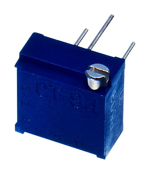 CT-94EP102 TRIMMER, 1K, 0.5W, 18TURNS NIDEC COPAL ELECTRONICS