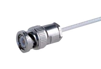 11_BNC-50-2-1/133_NE RF COAXIAL, BNC PLUG, 50 OHM, CABLE HUBER+SUHNER
