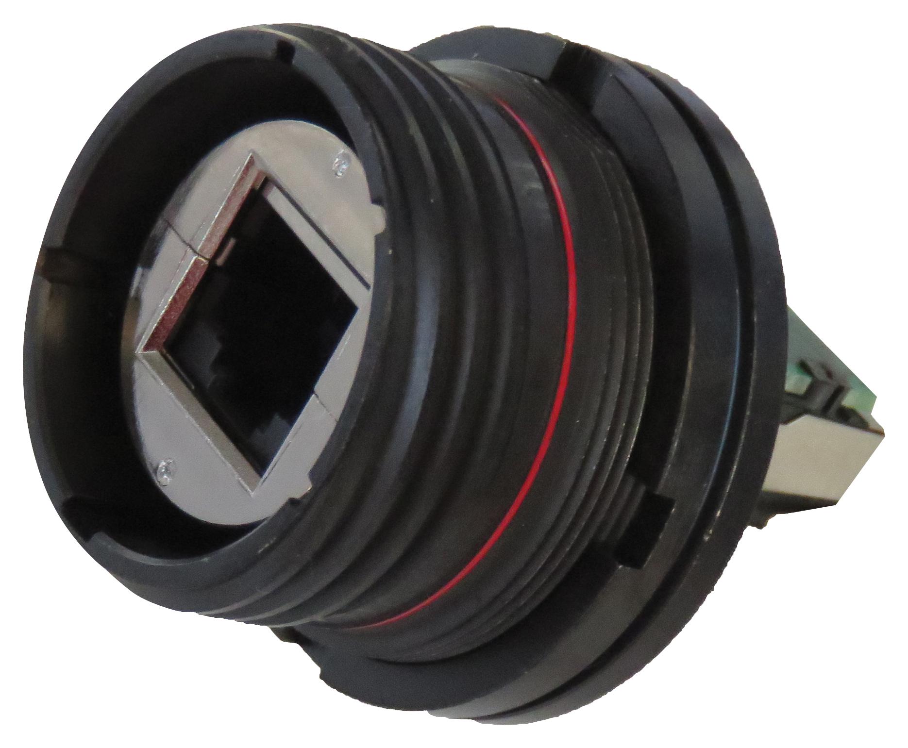 RJFTV6 7 A 1 ZN F312 IN-LINE ADAPTER, RJ45 8P JACK-JACK AMPHENOL SOCAPEX