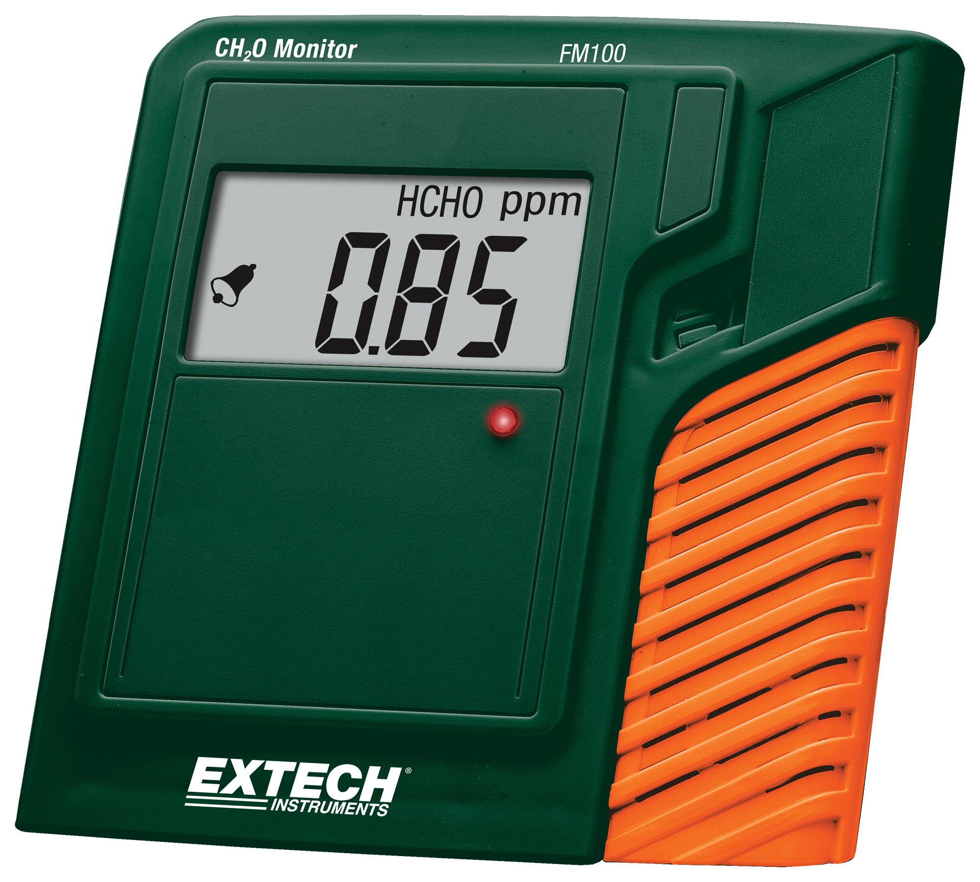FM100 FORMALDEHYDE MONITOR, 5PPM, 0.1-99.9% EXTECH INSTRUMENTS
