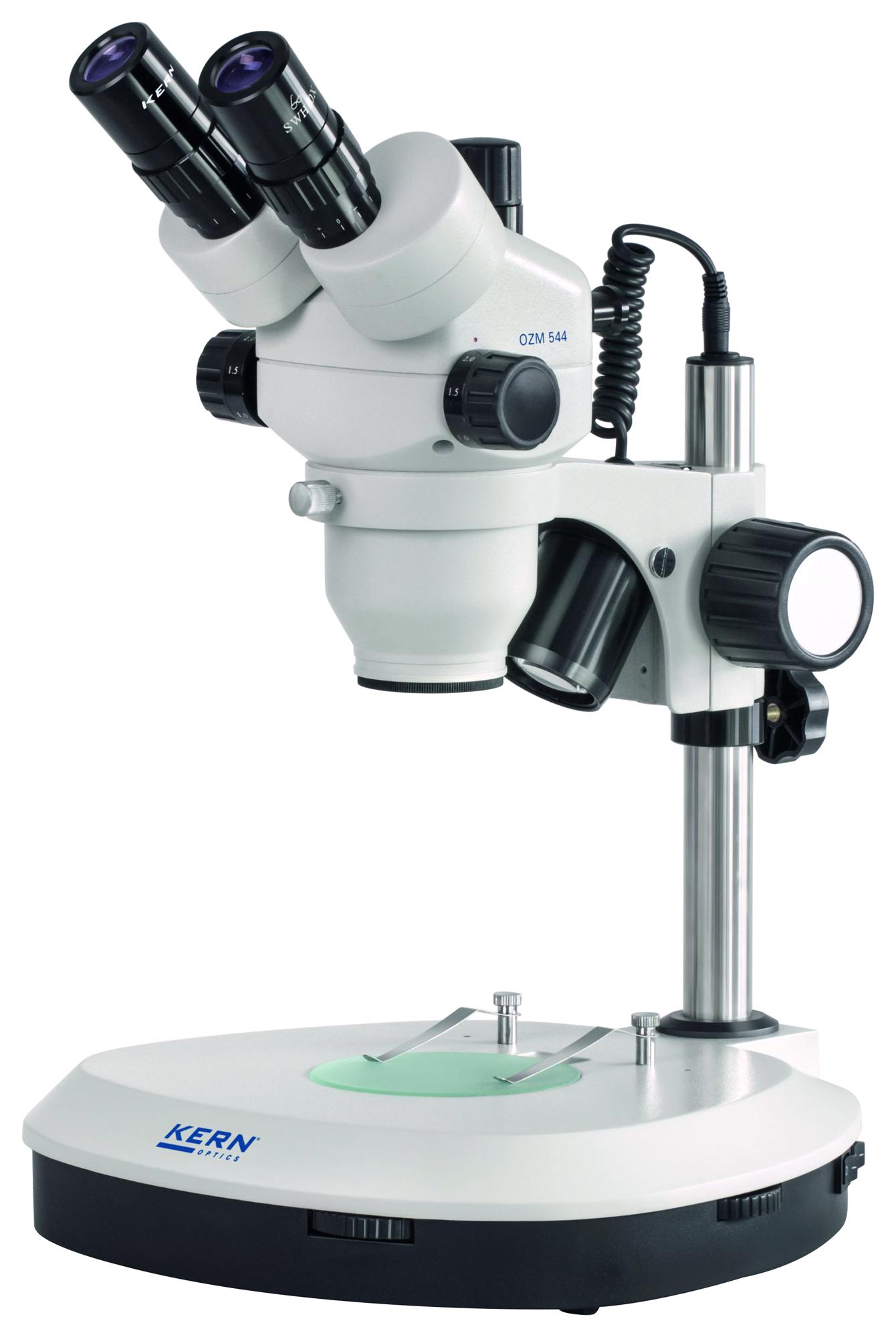 OZM 542 STEREO MICROSCOPE, BINOCULAR, 0.7X-4.5X KERN