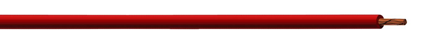 61.7554-999-22 HOOK-UP WIRE, 1MM2, RED, 5M, 600V STAUBLI