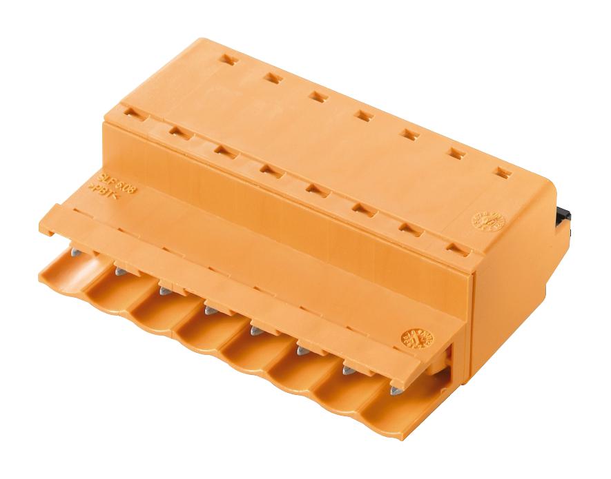 1335410000 TERMINAL BLOCK, PLUGGABLE, 10POS, 12AWG WEIDMULLER