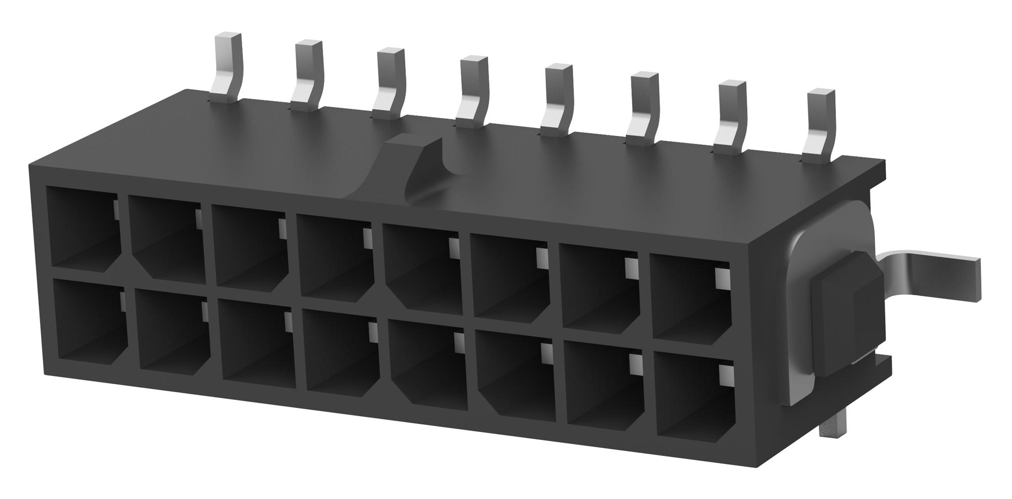 4-794636-6 CONNECTOR, HEADER, 16POS, 3MM, PCB AMP - TE CONNECTIVITY