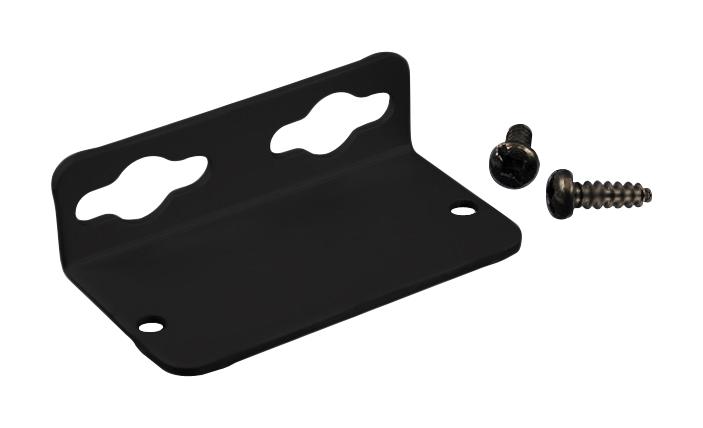 1455QFBK END PANEL KIT, ALUM, BLACK, ENCLOSURE HAMMOND