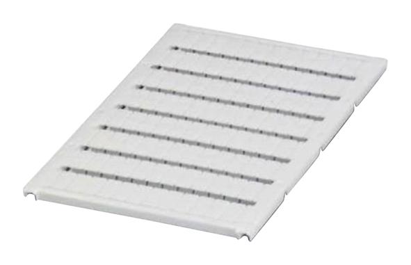 0821247 TERMINAL BLOCK MARKER, PA, WHITE PHOENIX CONTACT