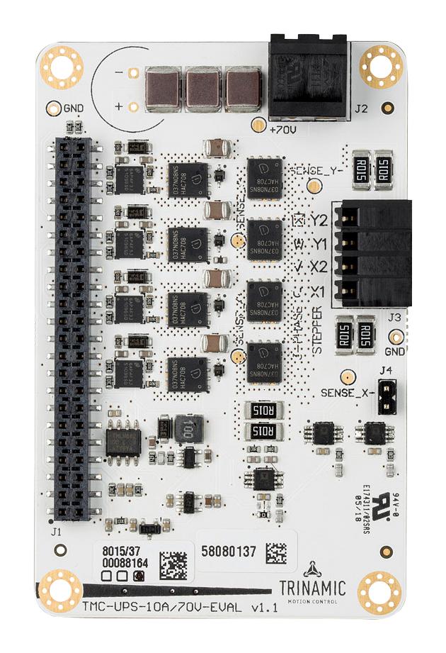 TMC-UPS-10A70V-EVAL EVAL BOARD, MOTOR CONTROL, 10A/70V TRINAMIC / ANALOG DEVICES