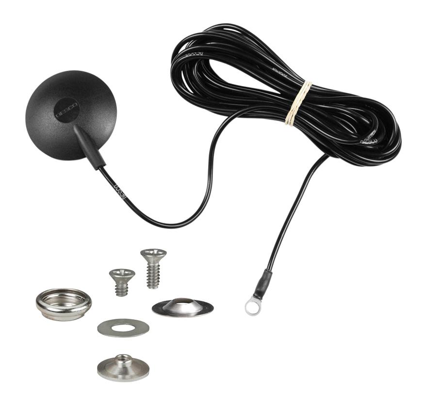 14234 COIL CORD, SNAP STUD, 4.57M, BLACK DESCO