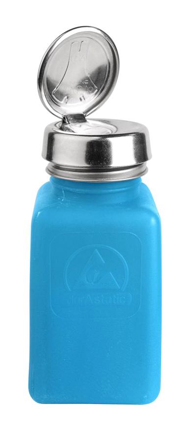 35283 DISPENSER, PUMP BOTTLE, BLUE, 180ML MENDA