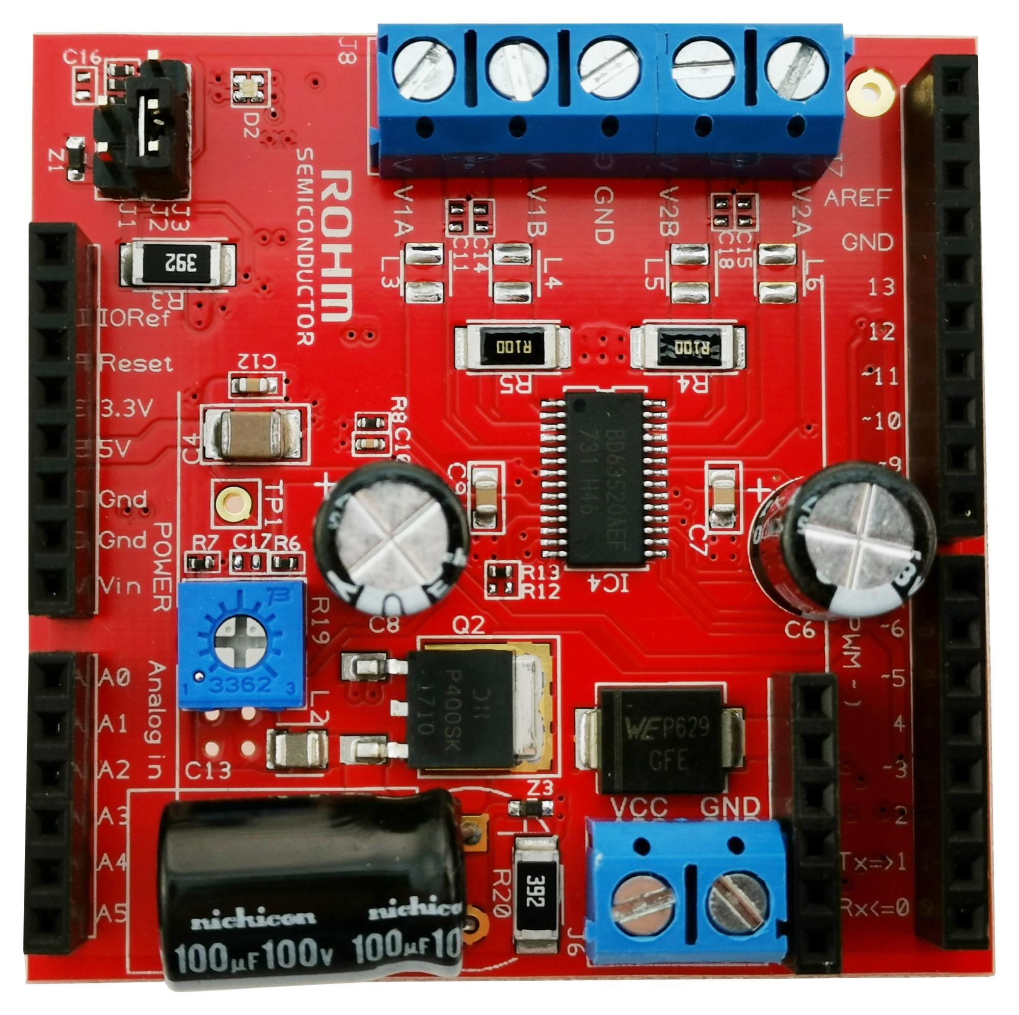 ROHM-STEPMO_EVK_201 EVALUATION KIT, STEPPER MOTOR DRIVER ROHM