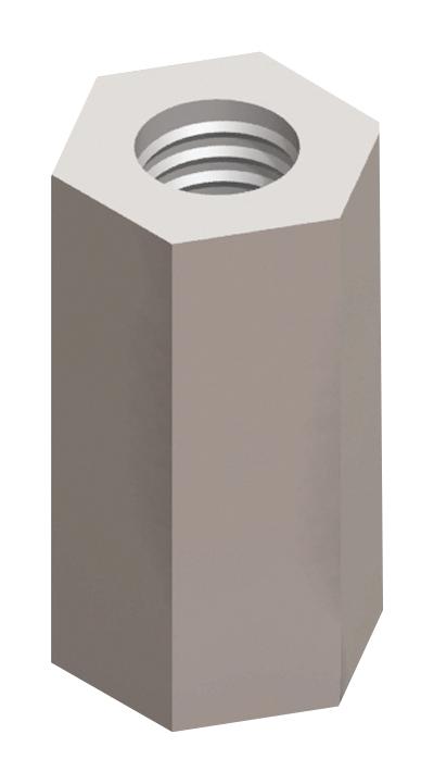 1904A STANDOFF, HEX FEMALE-FEMALE, 6.4MM KEYSTONE