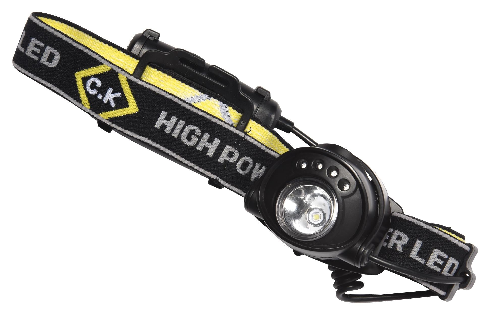 T9612 LED HEAD TORCH, 150 LUMENS CK TOOLS