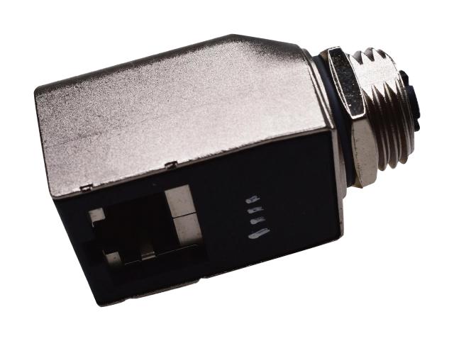 RJS-12X08FF-RS7001 ADAPTOR, M12-RJ45, JACK AMPHENOL LTW