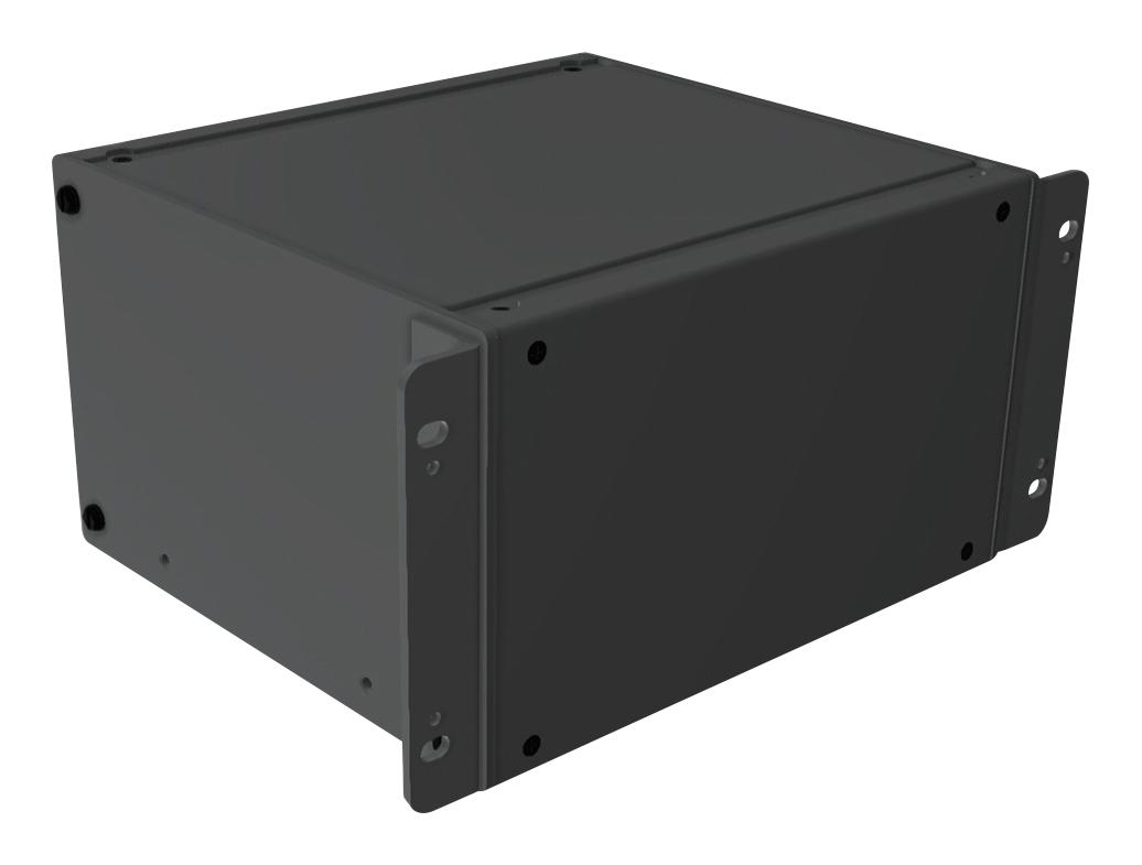 RMCS9058BK1 RACK MOUNT CABINET, 3U, ALUM, BLACK HAMMOND
