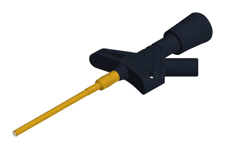 975106100 CLAMP-TYPE TEST PROBE, 3A, 1KV, BLACK HIRSCHMANN TEST AND MEASUREMENT