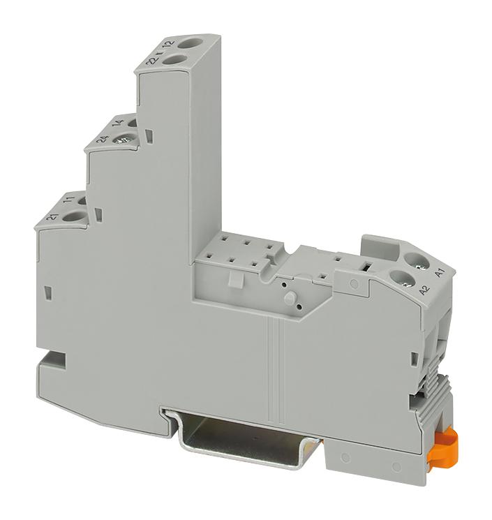 2900930 RELAY SOCKET, 15.5A, 250VAC/DC, DIN RAIL PHOENIX CONTACT