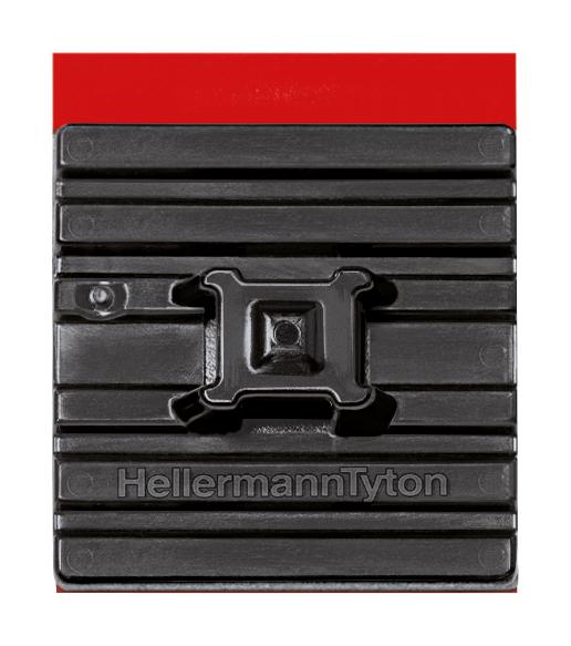 151-01527 CABLE-TIE MOUNTS, ADHESIVE, 28MM, BLACK HELLERMANNTYTON