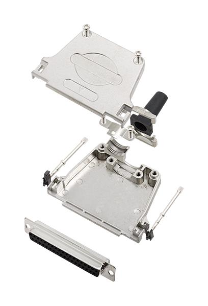 L17DTZF37-LJS-RG+L77SDC37S D SUB CONNECTOR, RCPT, 37POS, SOLDER AMPHENOL ICC