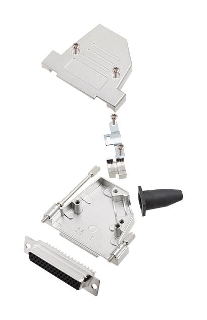 L17DTSL37-RG-LJS-S+L77HDC62S HD-D SUB CONNECTOR, RCPT, 62POS, SOLDER AMPHENOL ICC