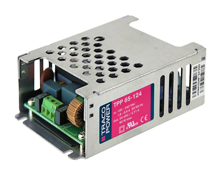 TPP65-105 POWER SUPPLY, AC-DC, 5V, 10A TRACO POWER