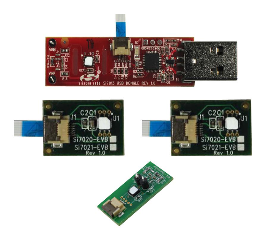 SI7013USB-DONGLE EVAL KIT, TEMP SENSOR & HUMIDITY SENSOR SILICON LABS