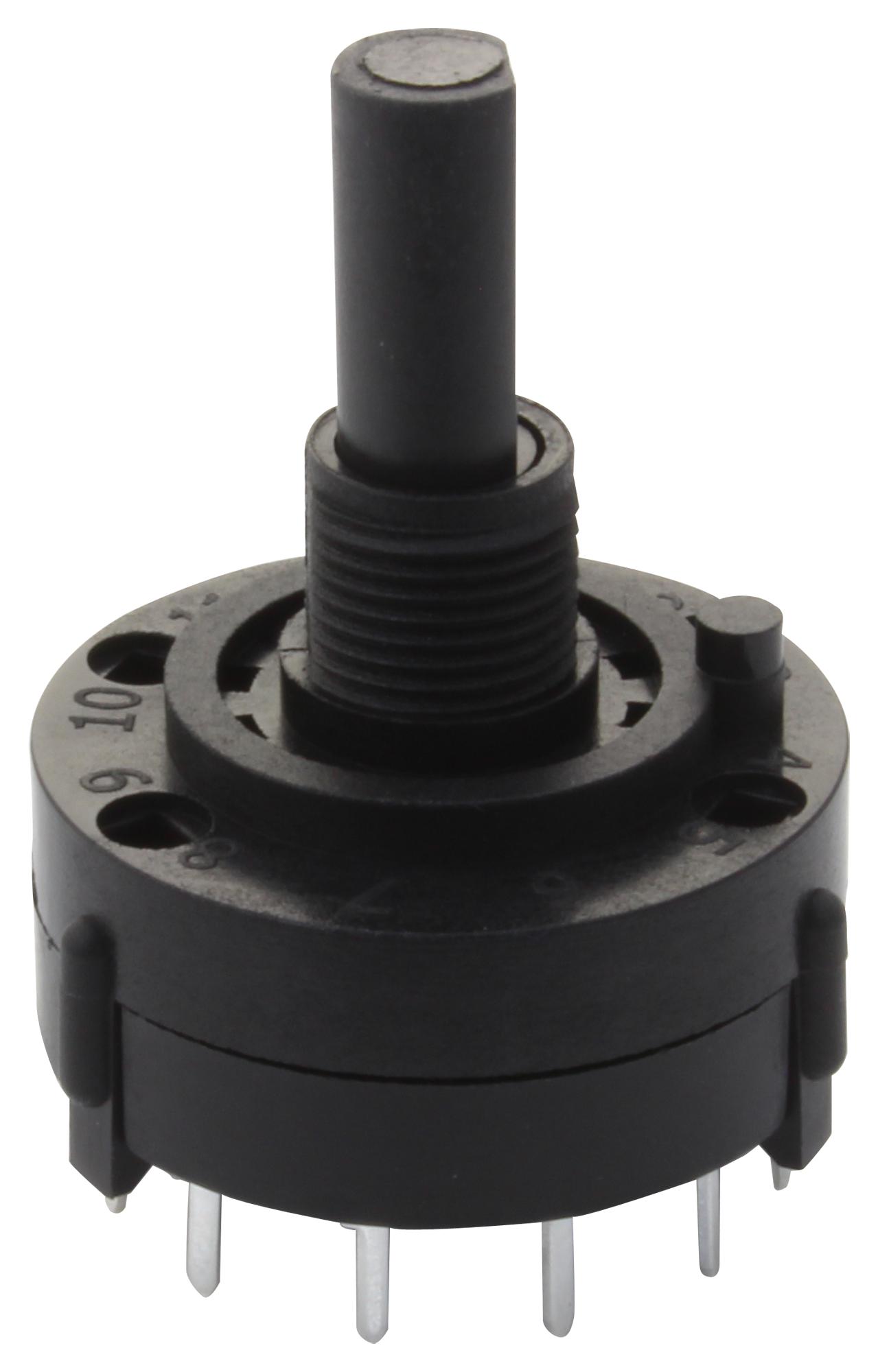 A12505RNCQ ROTARY SWITCH, 1P, 8POS, 2.5A, 125VAC C&K COMPONENTS