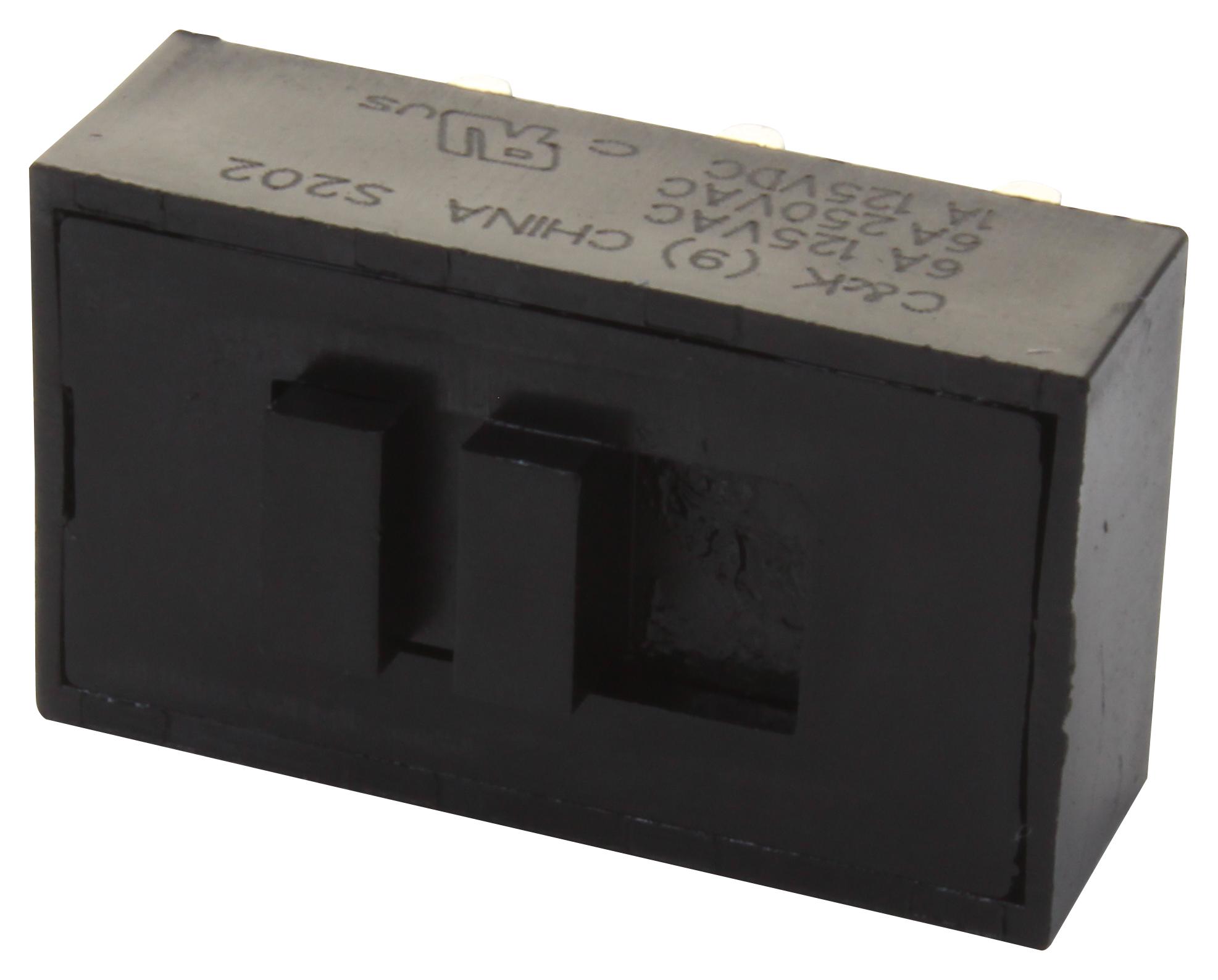 S202131MS02Q SLIDE SWITCH, DPDT, 6A, 250V, THT C&K COMPONENTS