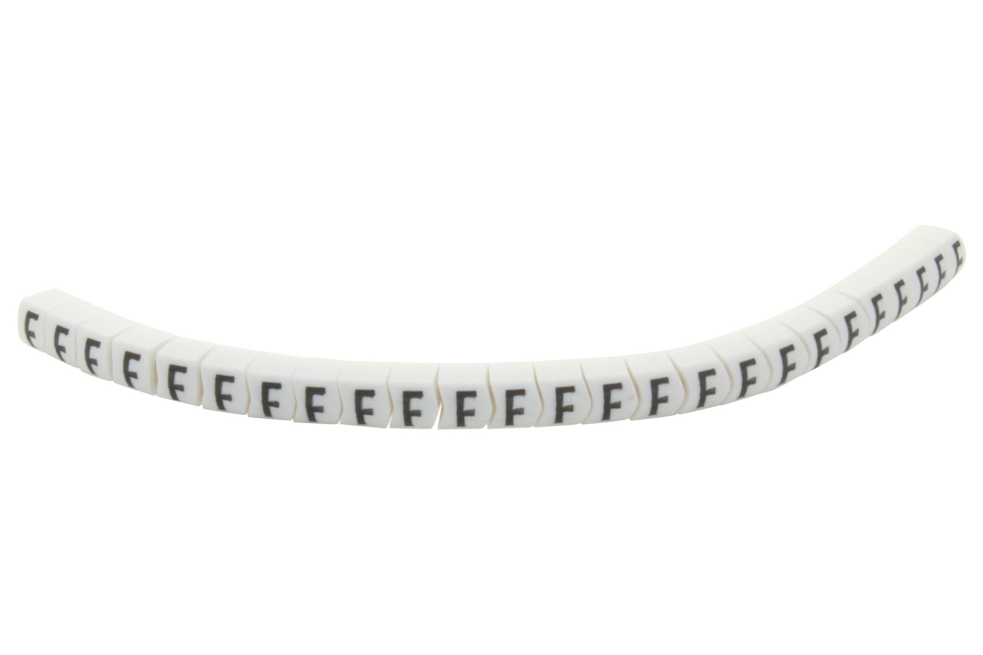 901-11079 CABLE MARKER, PRE PRINTED, PVC, WHITE HELLERMANNTYTON