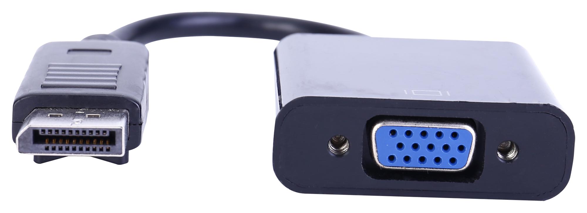 PS000253 AUDIO ADAPTER, DP PLUG-VGA RCPT MULTICOMP PRO