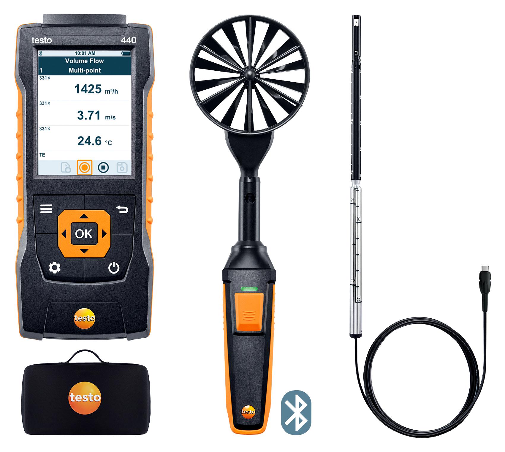 0563 4406 AIR FLOW COMBO KIT 1 WITH BT TESTO